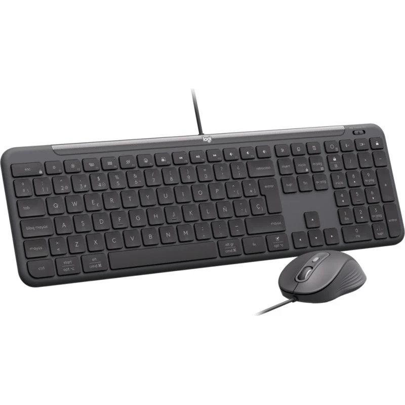 Logitech MK620 Combo For Business – Nordisk, USB‑C, Sort