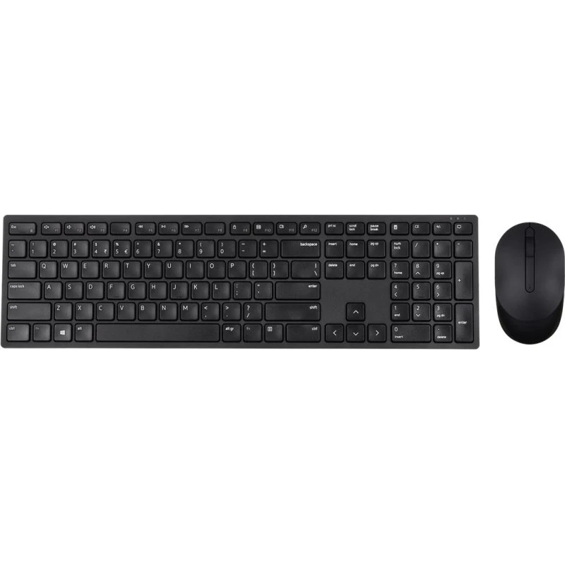 Dell Pro KM5221W trådløst tastatur & mus, fuld størrelse