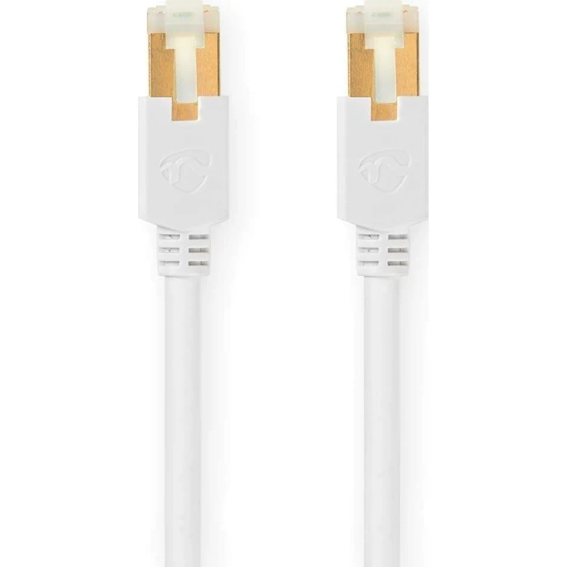 CAT6 S/FTP netværkskabel 20 m – hvid, RJ45