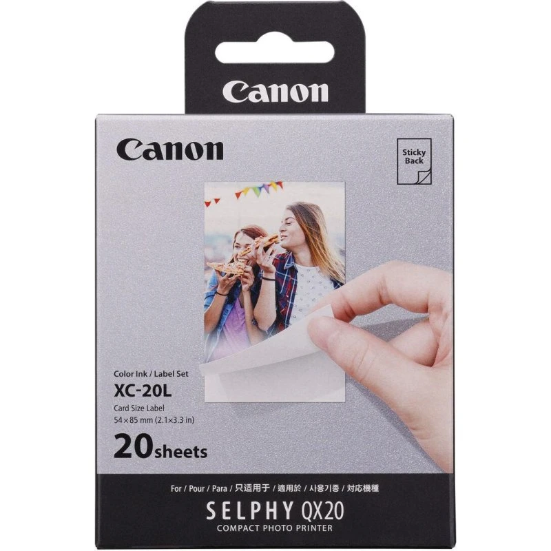 Canon mat fotopapir 5,4×8,5 cm – 20 ark