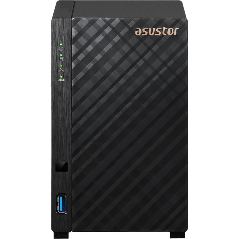 ASUSTOR AS1102TL 2-bay NAS – RTD1619B, 1 GB DDR4