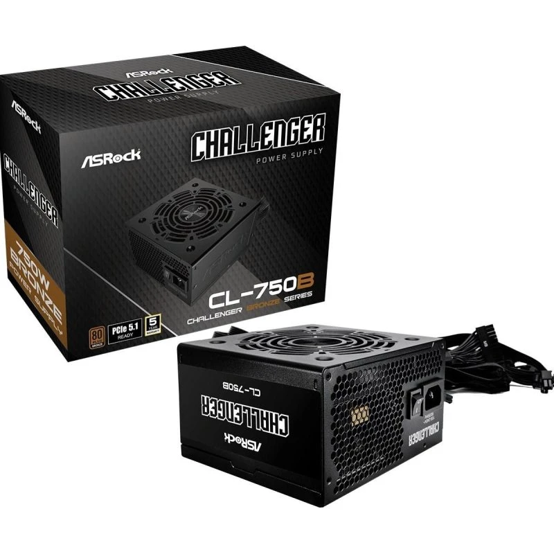 ASRock Challenger CL-750B 750W – ATX 80 PLUS Bronze