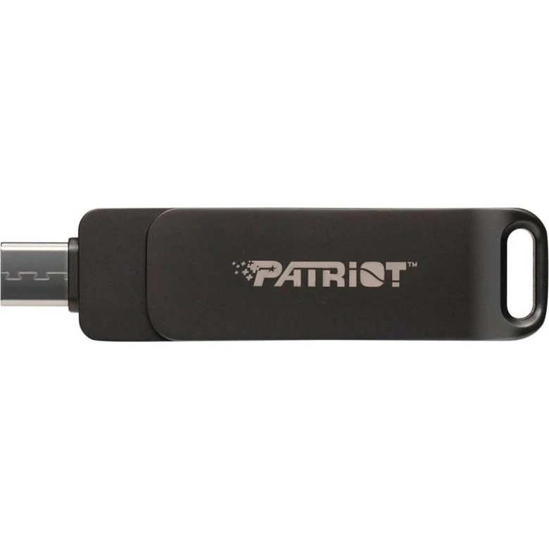 Patriot R550 USB 3.2 Gen1 A+C svingbar 256 GB – sort
