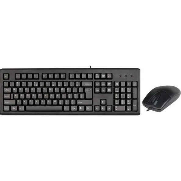 A4Tech KM-72620D kablet tastatur & mus USB (US-layout)