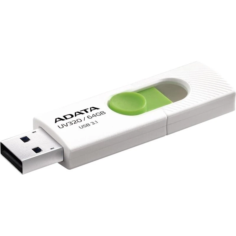 ADATA UV320 64 GB USB-A 3.2 Gen1 - Grøn/Hvid