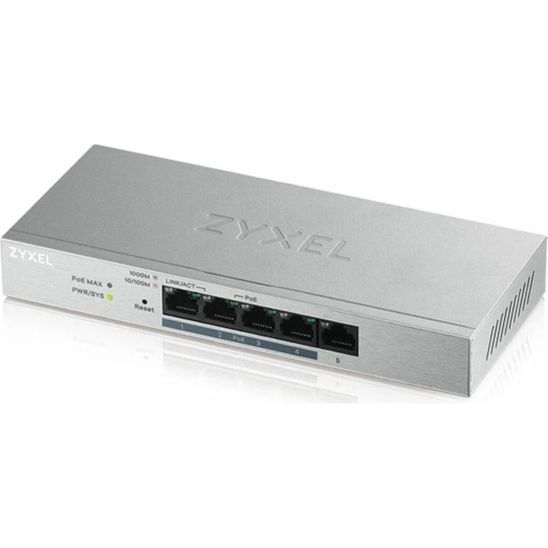 ZyXEL GS1200-5HP v2 – 5-port Gigabit PoE+ switch