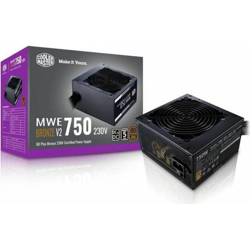 Cooler Master MWE Bronze V2 750W - 80 PLUS Bronze