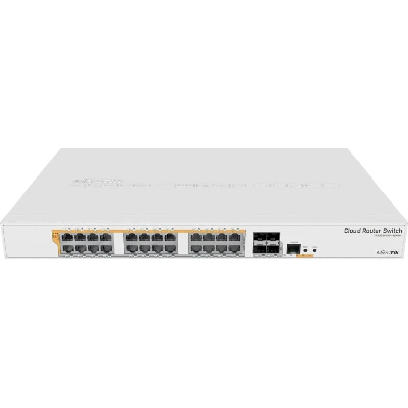 MikroTik CRS328-24P-4S+RM – 24x PoE+ & 4x 10G SFP+