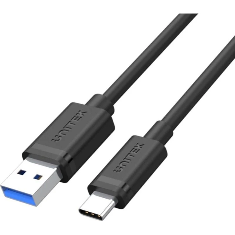 Unitek USB-C kabel 2 m – USB-A til USB-C, 5 Gbit/s