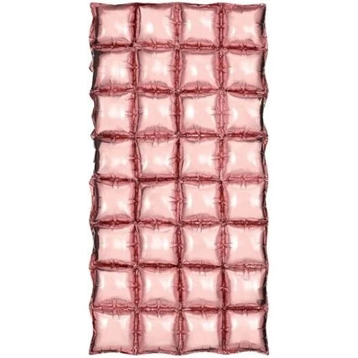 Folieballon Baggrund Rosaguld 72x143 cm