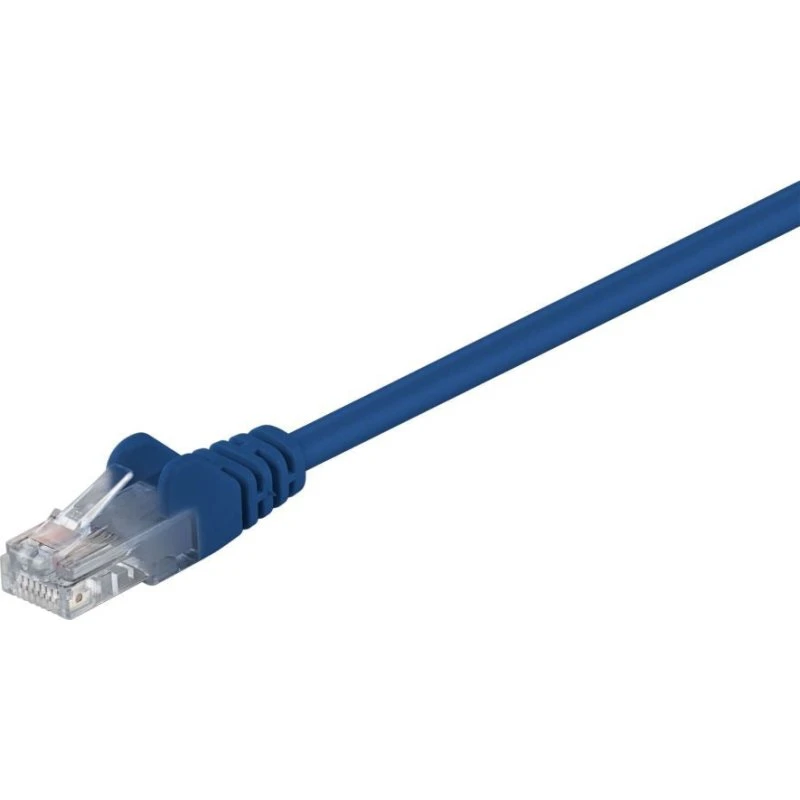 CAT6 UTP netværkskabel 1 m - Blå, RJ45 (han-han)