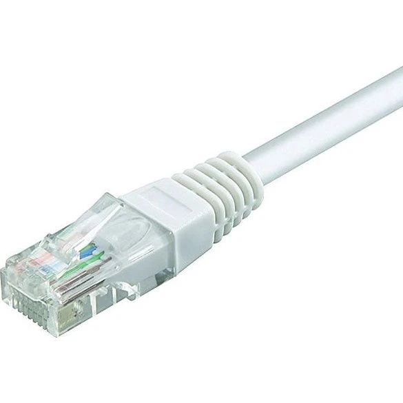 CAT6 U/UTP patchkabel 0,5 m hvid - RJ45
