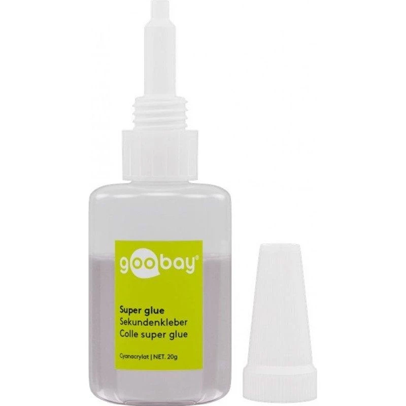 Goobay Superlim 20 g – Hurtigtørrende sekundlim