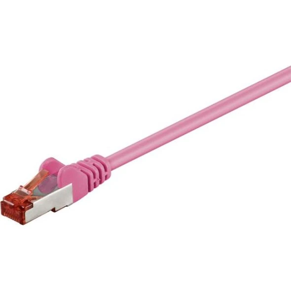 CAT6 S/FTP Netværkskabel PiMF - Magenta, 3 m