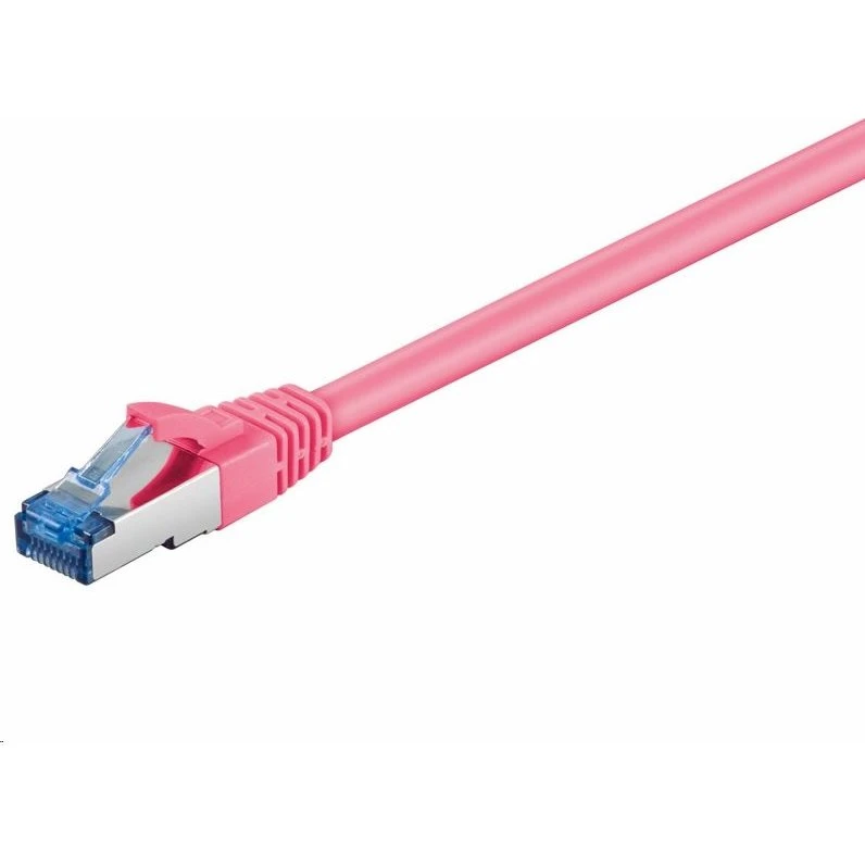 Goobay CAT6a S/FTP PiMF netværkskabel 5 m - Magenta
