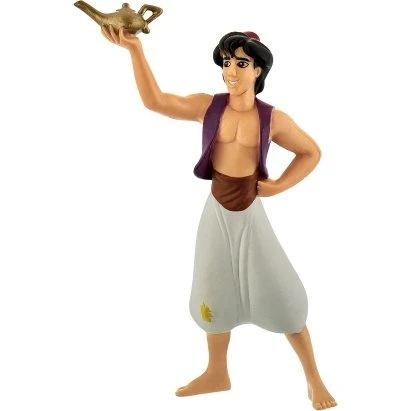 Disney Aladdin-figur fra Bullyland, håndmalet (ca. 11 cm)