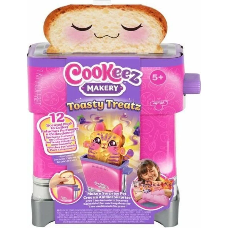 Moose Cookeez Makery Toasty Treatz Babydukke med Toaster