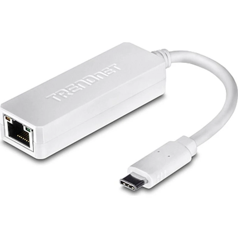 TRENDnet TUC-ETG USB-C Gigabit Ethernet-adapter (Hvid)