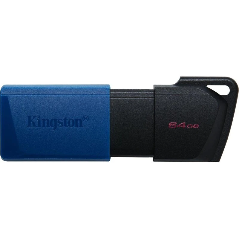 Kingston DataTraveler Exodia M 64 GB USB 3.2 (Sort/Blå)