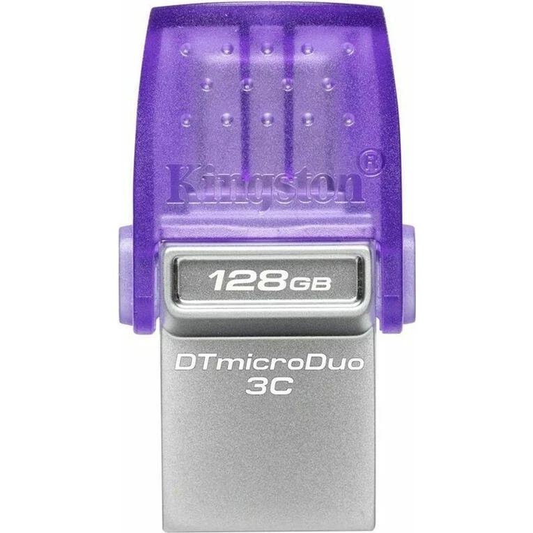 Kingston DataTraveler microDuo 3C 128GB - Lilla