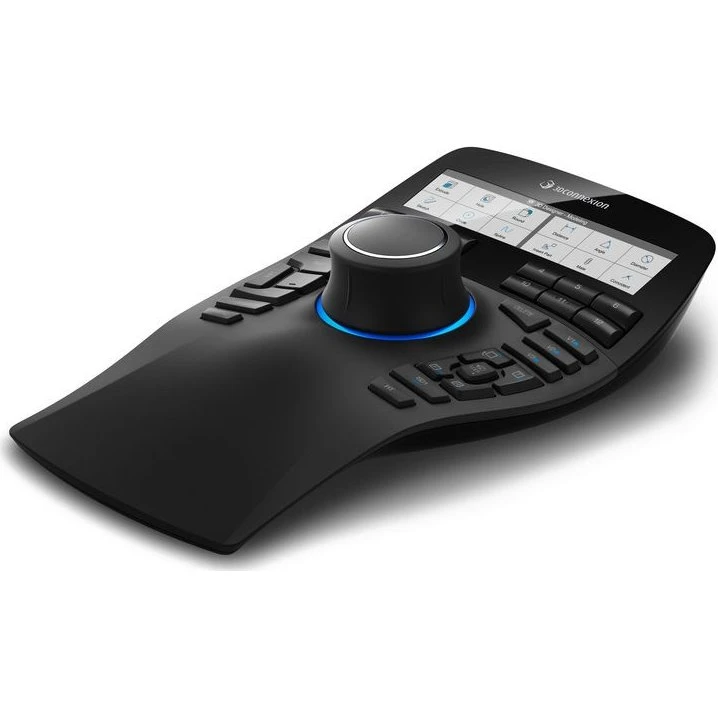 3Dconnexion SpaceMouse Enterprise – Kablet 31-knaps, Sort