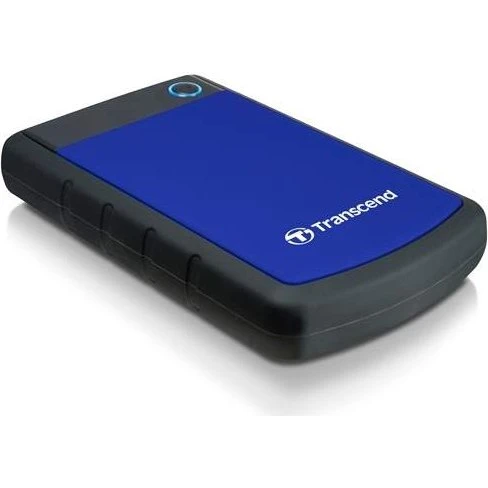 Transcend StoreJet 25H3B 2TB — Bærbar ekstern harddisk