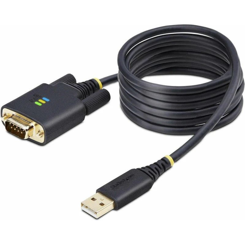 StarTech USB til DB9 serielkabel 2 m – RS232, sort