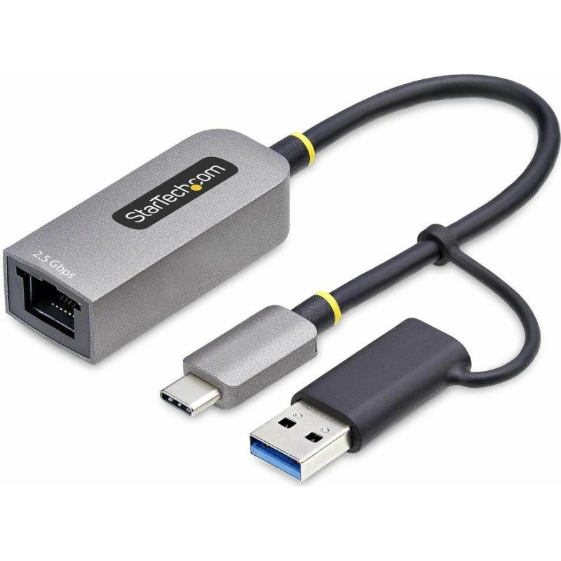 StarTech 2.5GbE USB-C til Ethernet-adapter (space grey)
