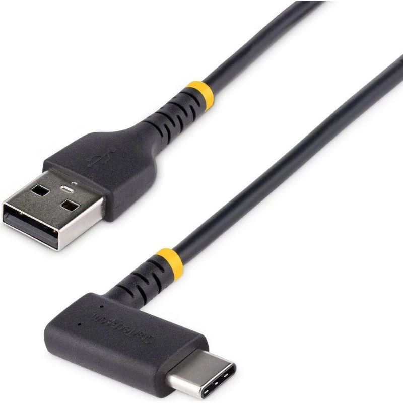 StarTech USB-A til USB-C kabel 30 cm, højrevinklet, 3A