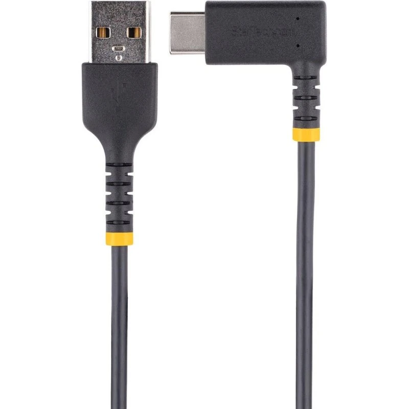 StarTech 1 m USB A til USB-C højrevinklet, 3A, Heavy Duty