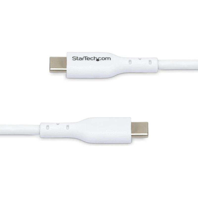 StarTech 1 m USB-C kabel 60W (3A) USB 2.0 – hvid