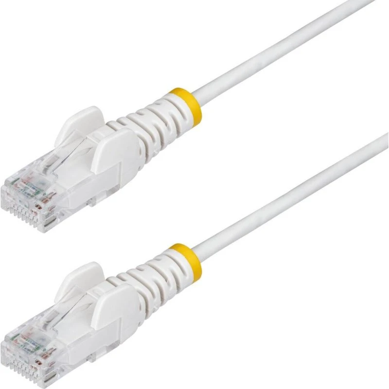 StarTech Slim CAT6 UTP patchkabel 2,5 m - Hvid