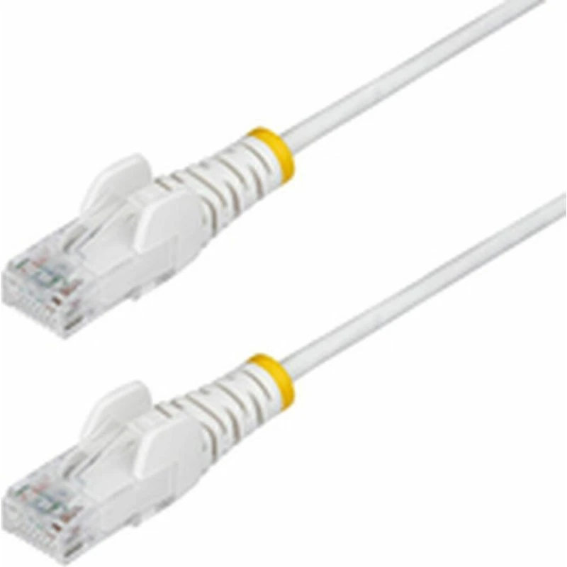 StarTech Slim CAT6 Ethernet-kabel RJ45 3 m - Hvid