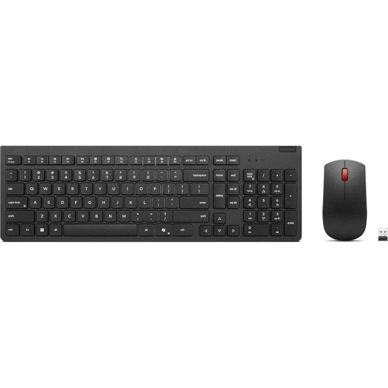 Lenovo Trådløst Tastatur & Mus Sæt - Dansk, RF + Bluetooth