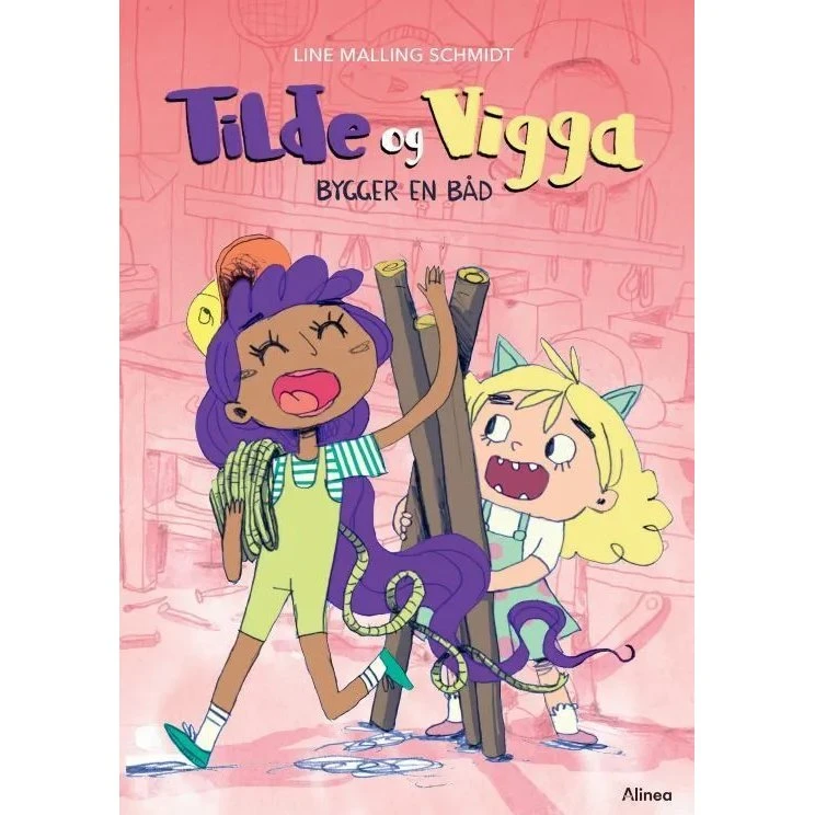 Tilde og Vigga bygger en båd (Grøn Læseklub)