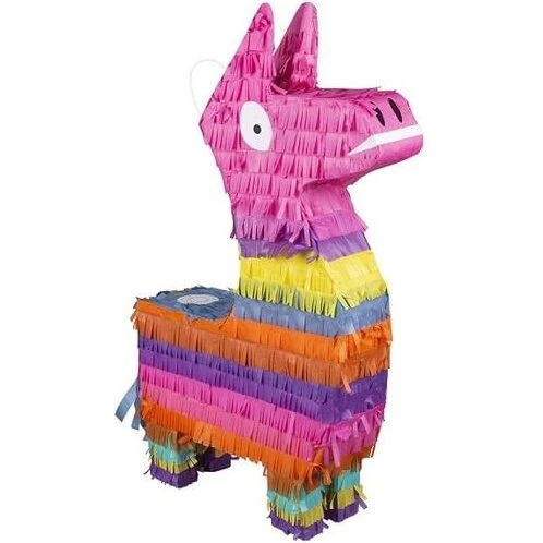 Lama Piñata, farverig lama 58 x 35 cm