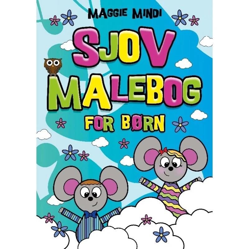 Sjov Malebog for Børn – 34 Store Tegninger