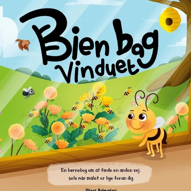 Bien bag vinduet – billedbog af Oliver Belmadani