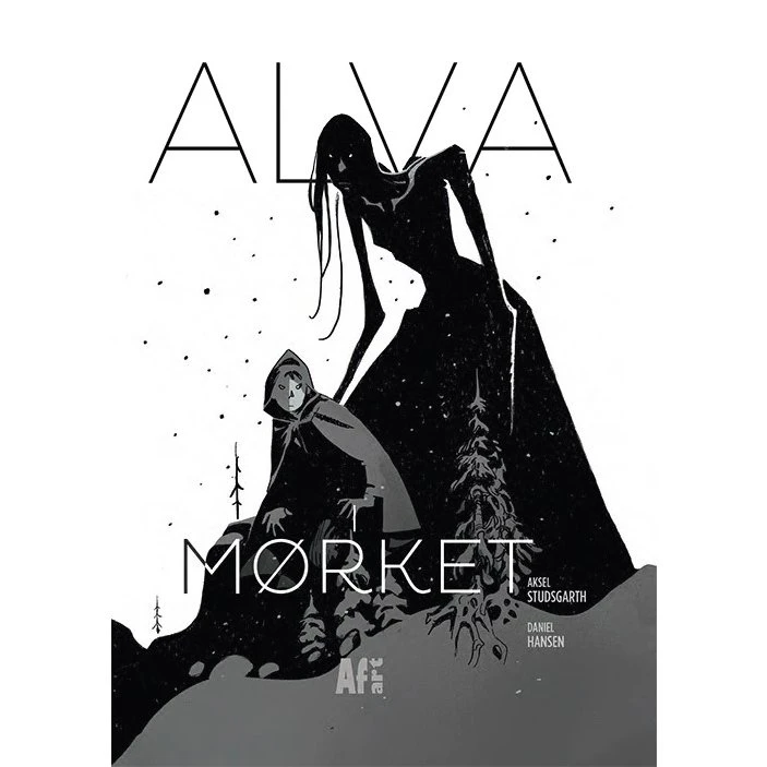 Alva i mørket – grafisk krimi af Aksel Studsgarth