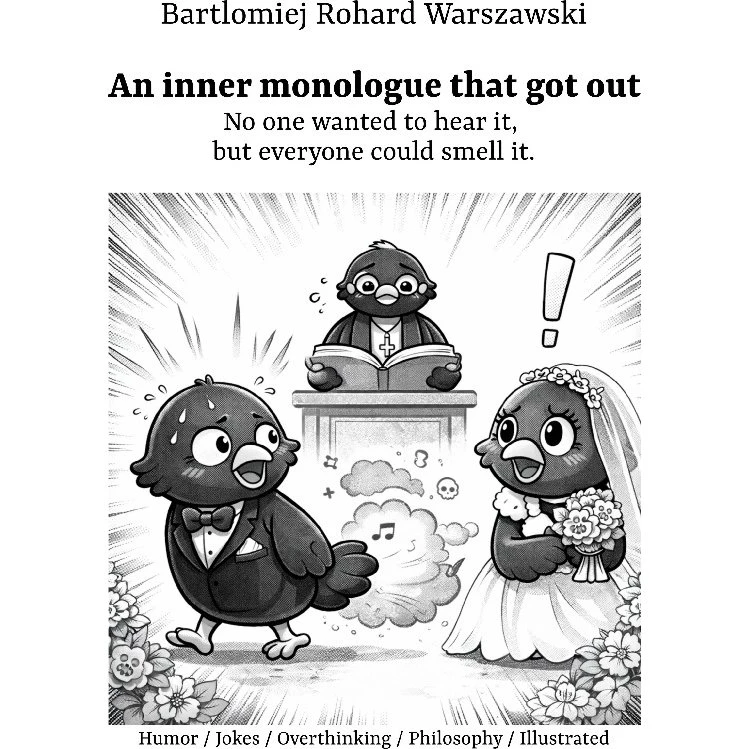 An Inner Monologue That Got Out – illustreret joke-bog