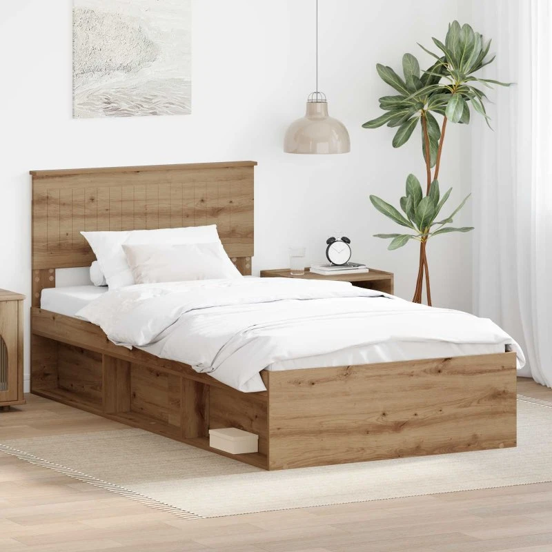 Sengestel Artisan eg 100 x 200 cm – massiv fyrretræ