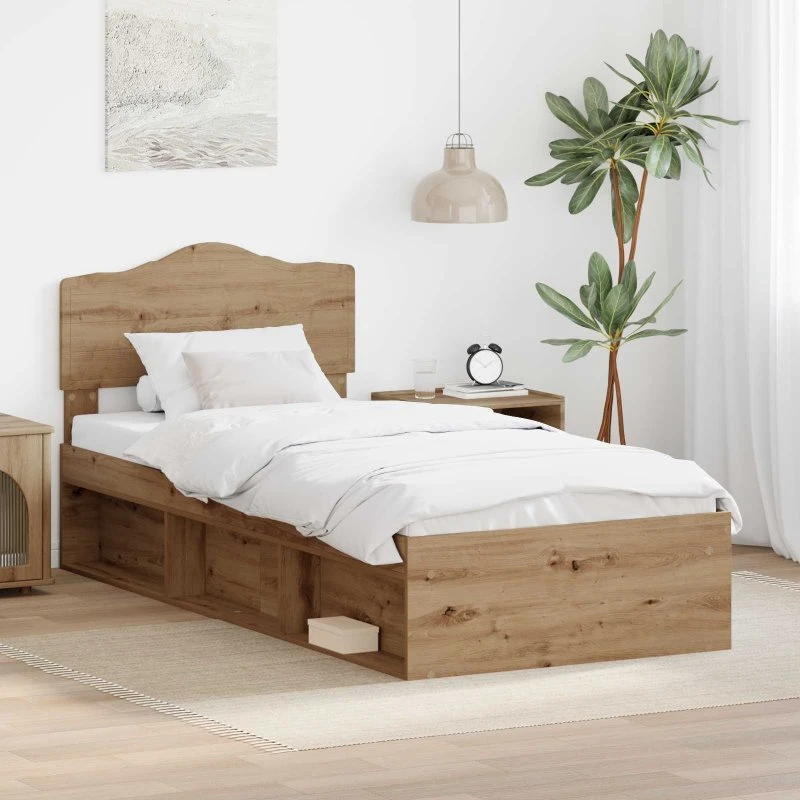 Sengestel Artisan eg 90 x 190 cm – massiv fyrretræ