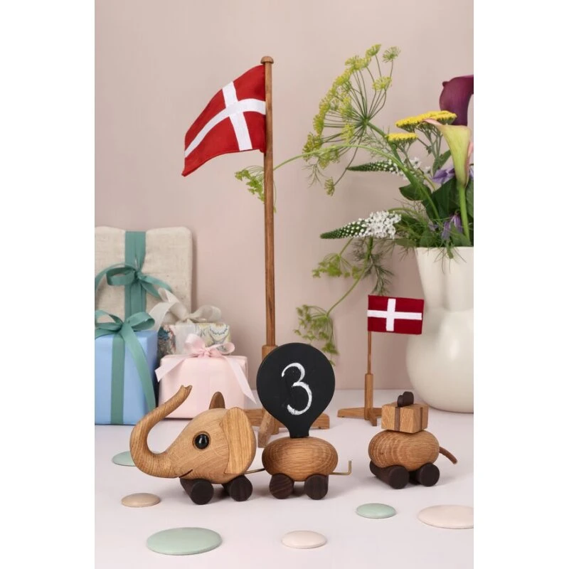 Spring Copenhagen Fødselsdagstoget, egetræ (26 cm)