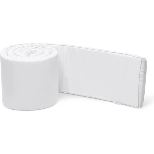 BabyTrold Sengerand Lux Hvid 60x120 cm