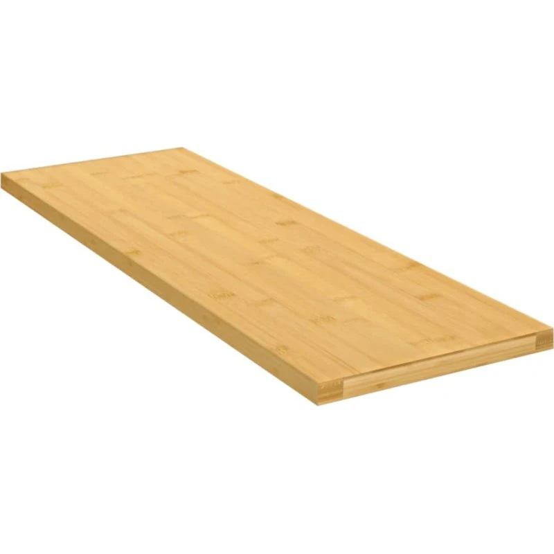 vidaXL væghylde bambus 60x20x1,5 cm