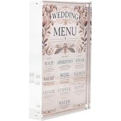 MAUL magnetisk billedramme 21 x 15 cm klar akryl