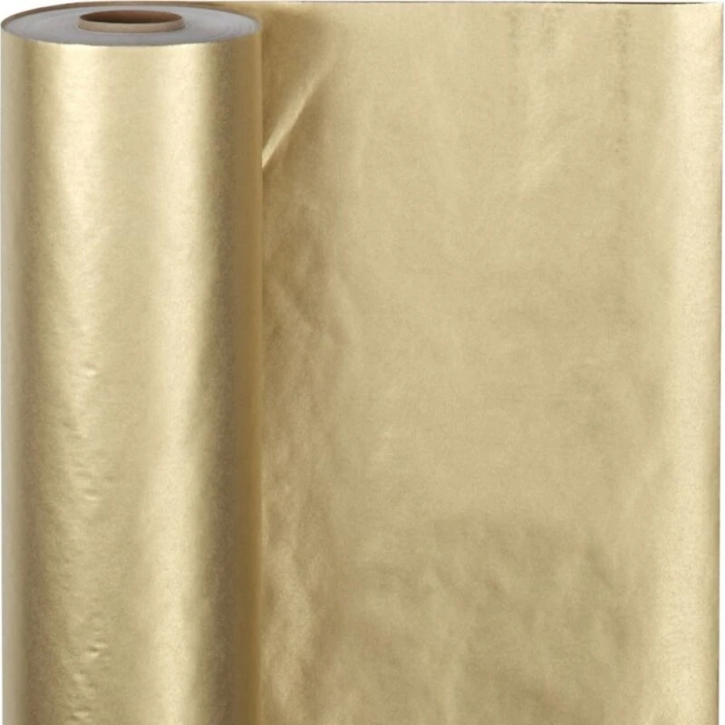 Vivi Gade Gavepapir 50 cm x 100 m – Guld (60 g)