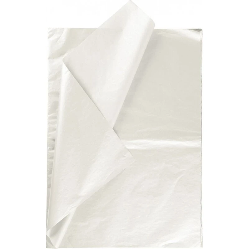 Silkepapir perlemor 50x70 cm 17 g 25 ark