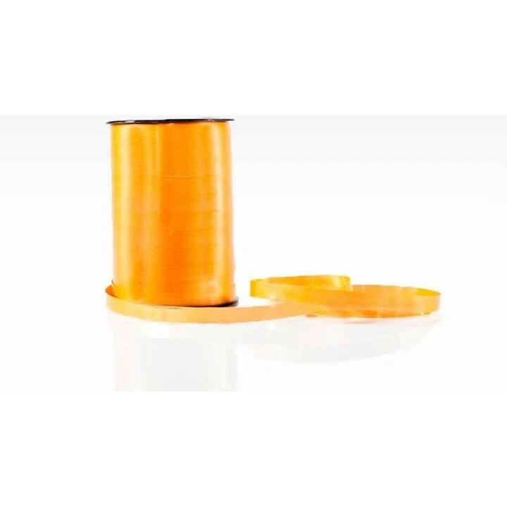 Gavebånd poly glat 10 mm 250 yds orange