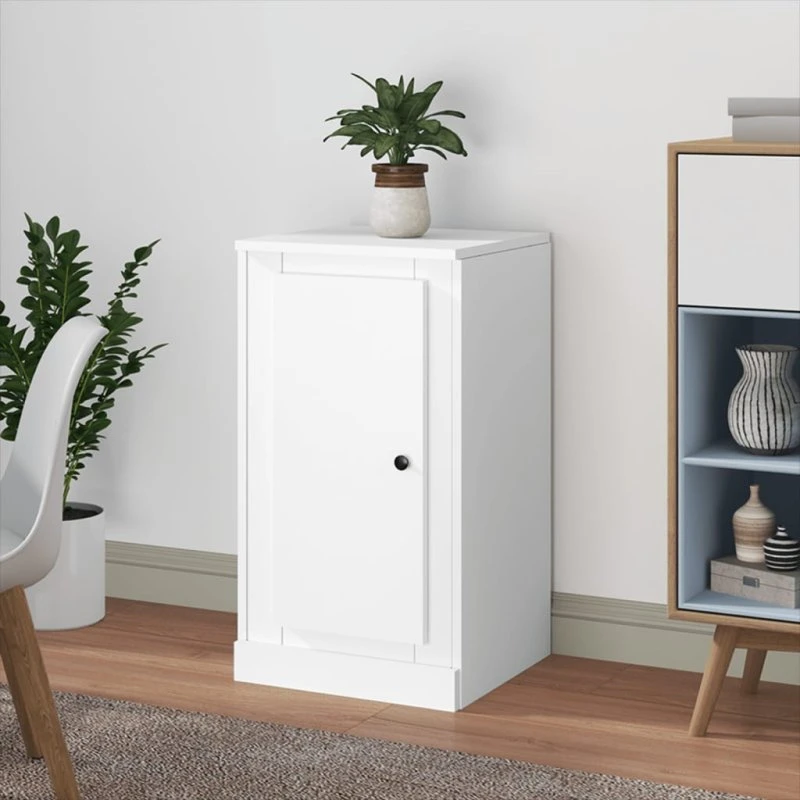 vidaXL skænk 37,5x35,5x67,5 cm hvid